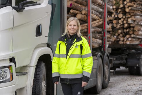 Susanne Rutqvist, ansvarig för att leda SCAs klimatarbete. Foto: Henke Olofsson