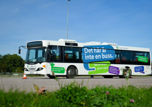 Svealandstrafikens utbildningsbuss. Foto: Svealandstrafiken