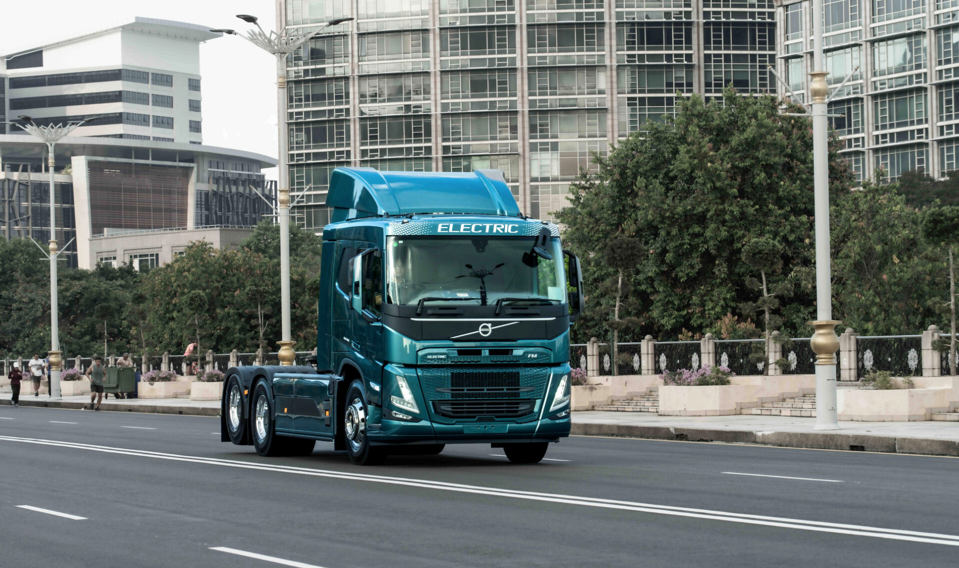   Volvo har börjat sälja elektriska lastbilar i Malaysia. Foto: Volvo Lastvagnar.