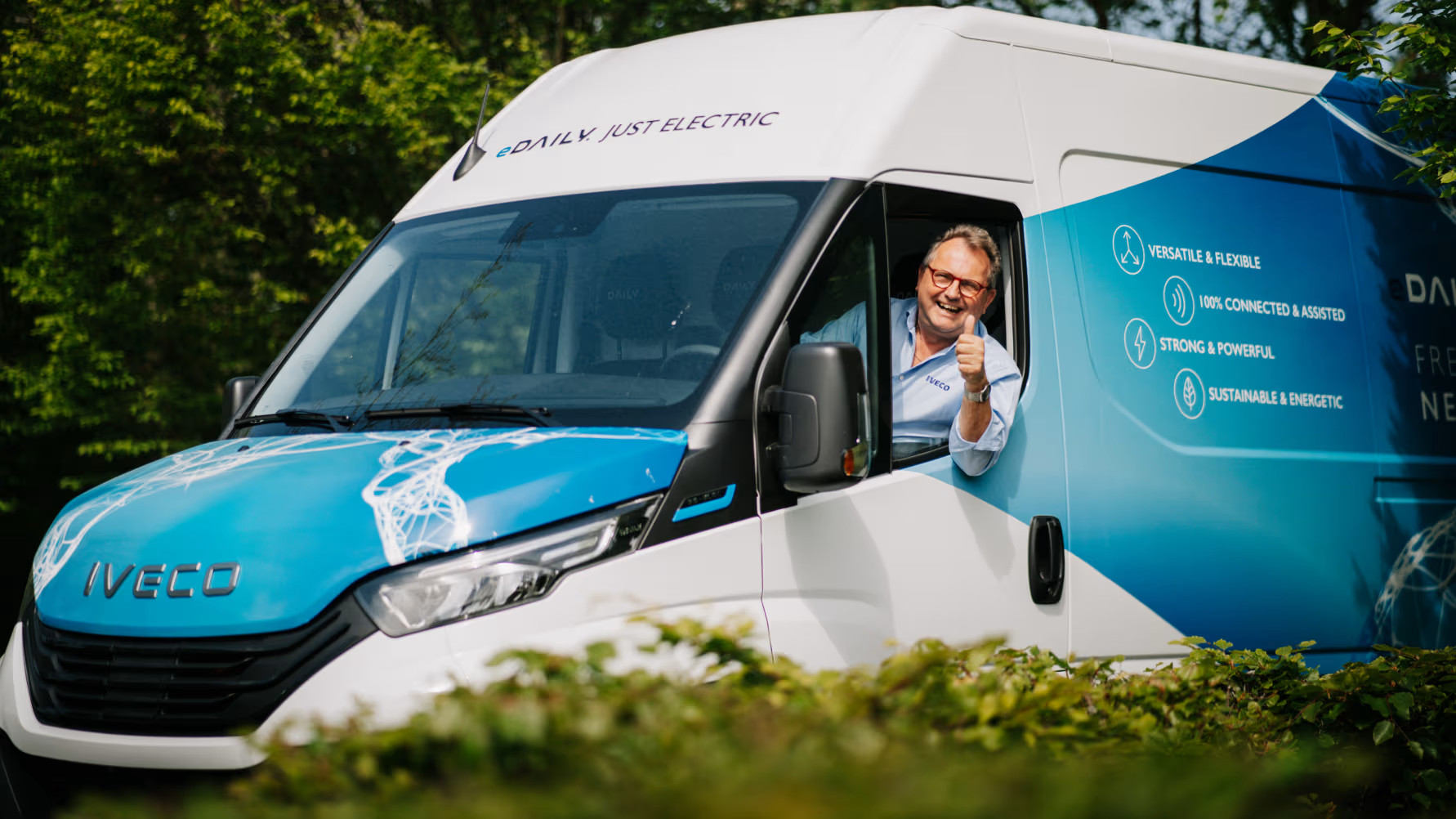  Nu åker representanter från Iveco ut på en turné genom de skandinaviska länderna för att presentera sin elektriska nyhet Iveco eDaily.