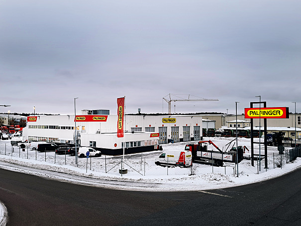 Palfingers nya kontor i Jordro nära Stockholm ska stärka företagets närvaro i Sverige.