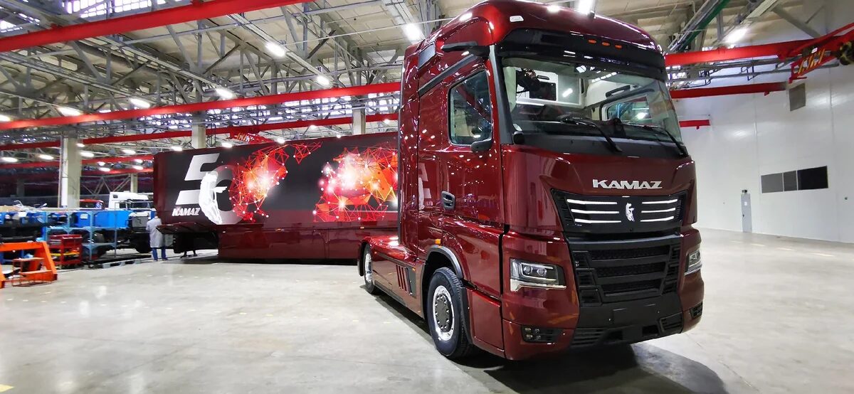 Mercedes-Benz har knoppat av Kamaz. Foto: Kamaz.