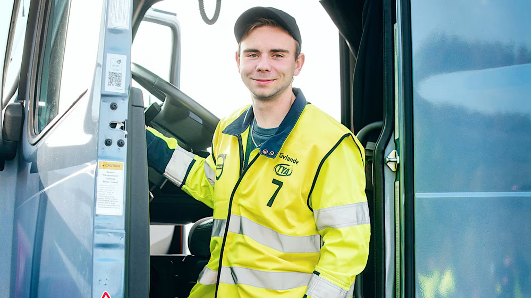      Många söker sig till transportprogrammet inriktning transport. Foto: Evelina Carborn.