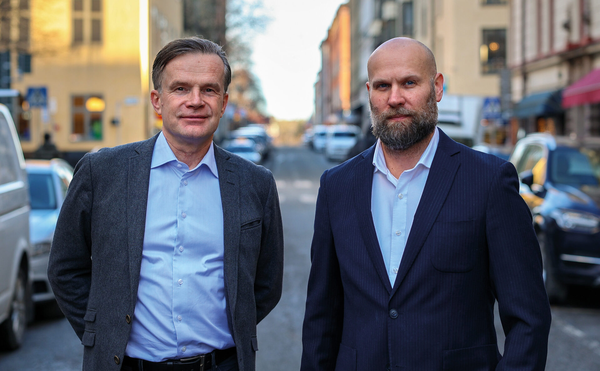 Caj Luoma, chef för kompetensförsörjning hos Transportföretagen och Thomas Ericsson, branschutvecklare inom kompetensförsörjning hos Transportföretagen, ser ett ökat intresse för Yrkes-SM. Foto: Transportföretagen