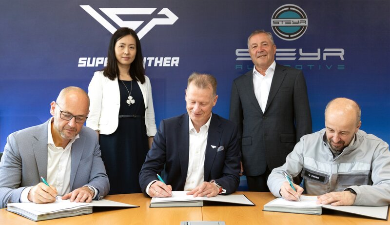 Avtalet markerar även SuperPanthers inträde på den europeiska marknaden. Foto: Steyr Automotive.