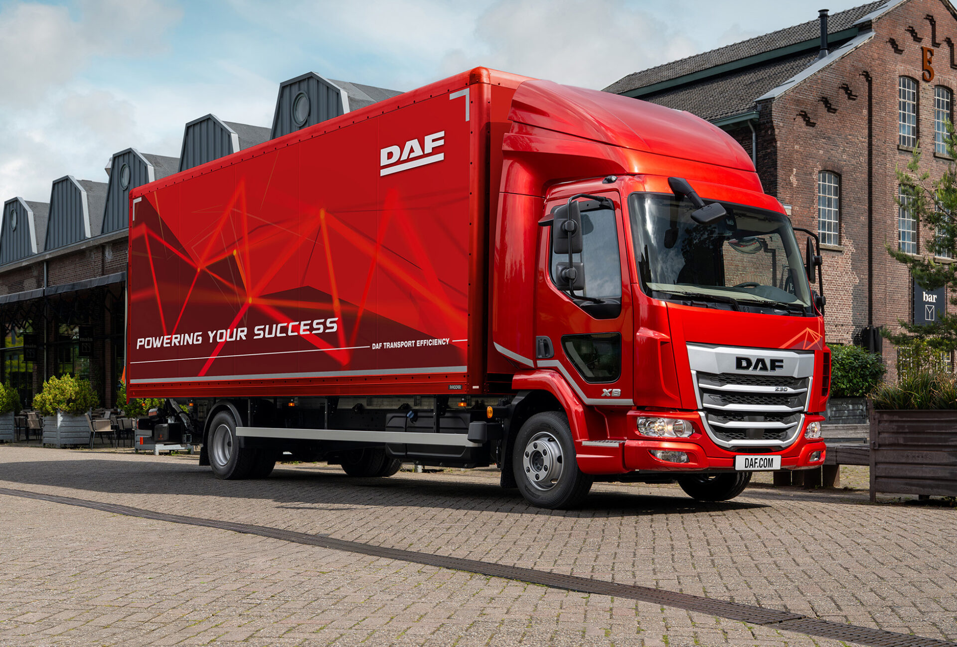 Den nya generationens XB-lastbilar riktar sig främst till åkerier inom stads- och regiondistribution. Foto: DAF