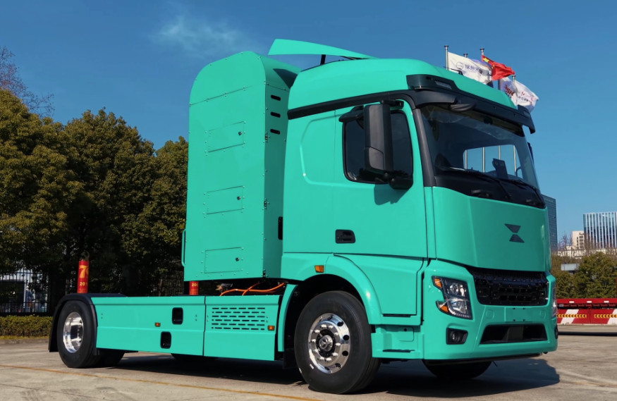 Z413 som drivs av Horizon med 150 mils räckvidd. Foto: Horizon/Z Trucks.