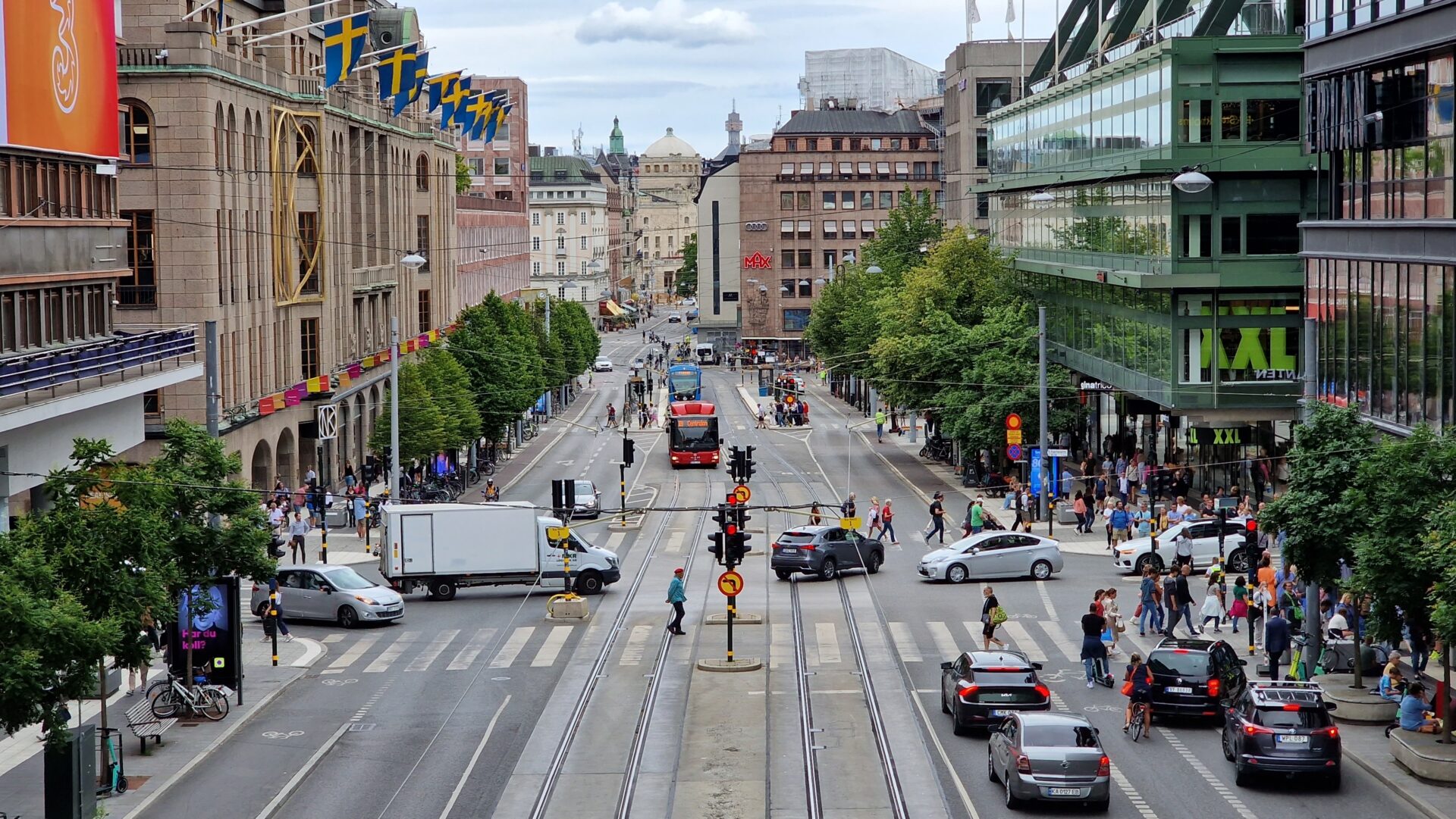 Stockholms rödgröna styre är fast beslutna om att staden ska fortsätta växa på ett hållbart sätt. Foto: Stockholms stad/arkivbild.