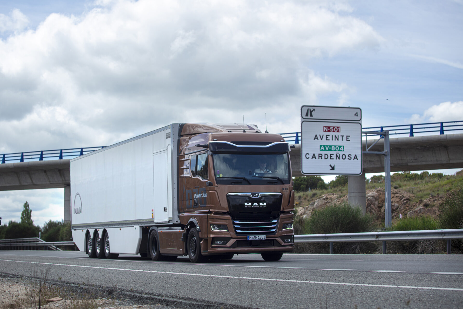   D30 PowerLion imponerar den europeisk fackpress. Foto: MAN.