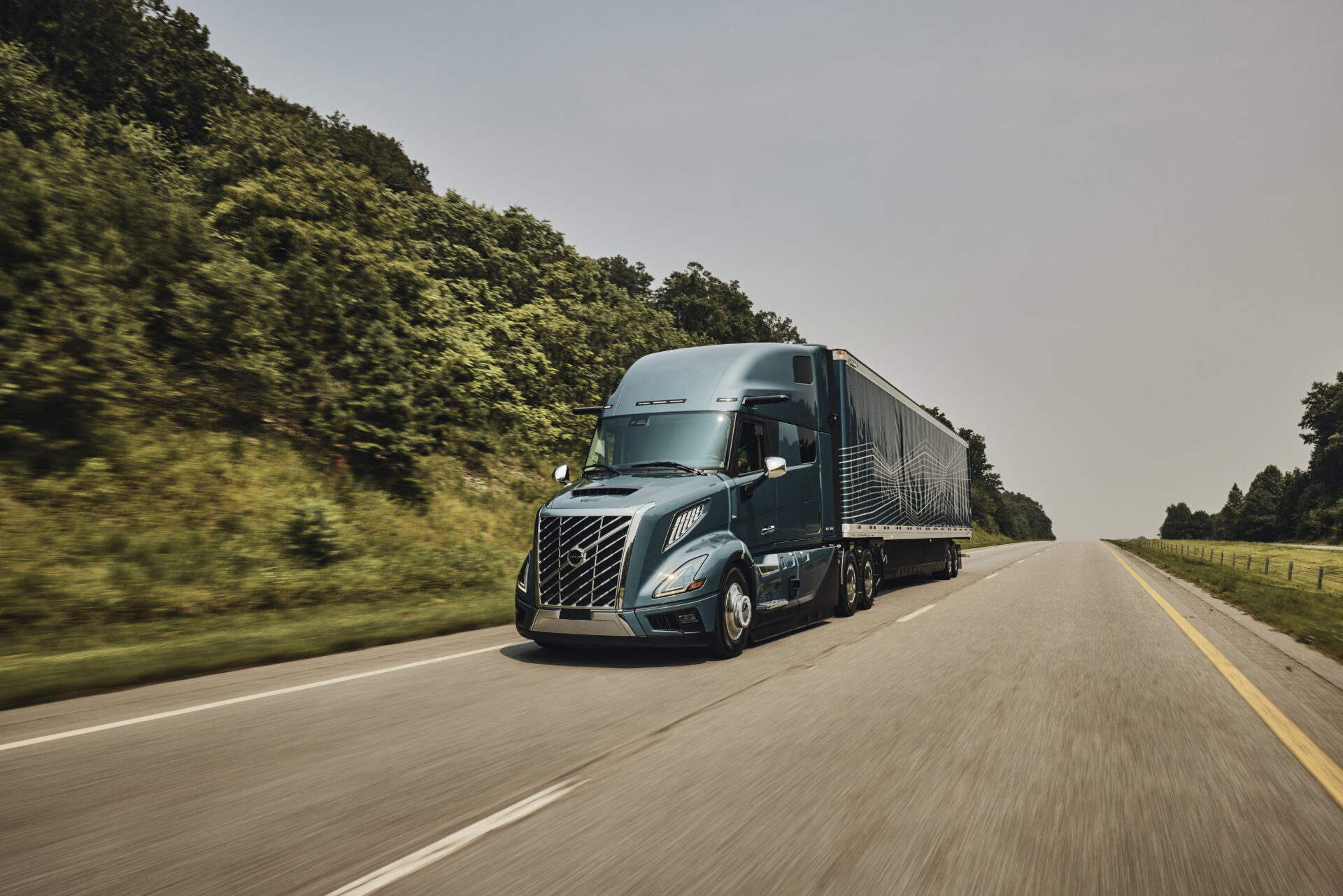 I USA blir 80 lastbilar av modellen VNL 860. Foto: Volvo Trucks.