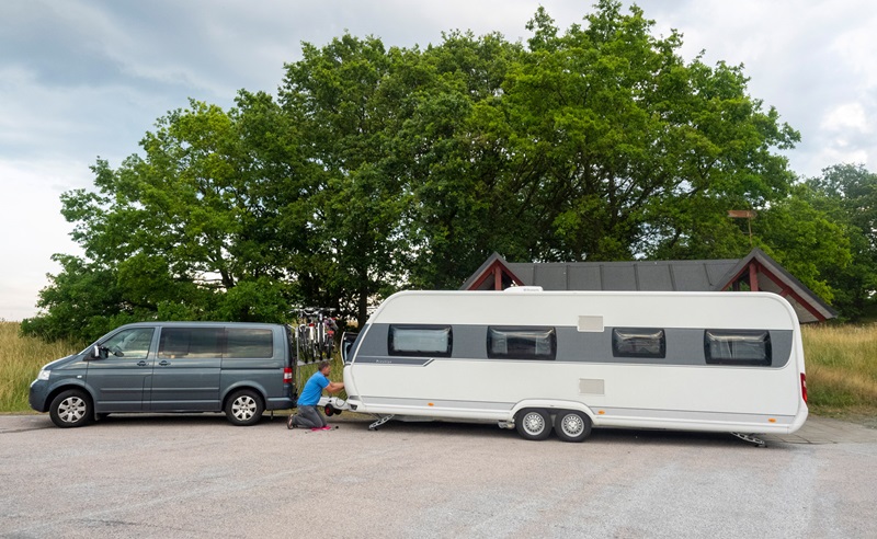 Nu slopas fordonsskatten på många typer av släp. Foto: Transportstyrelsen.