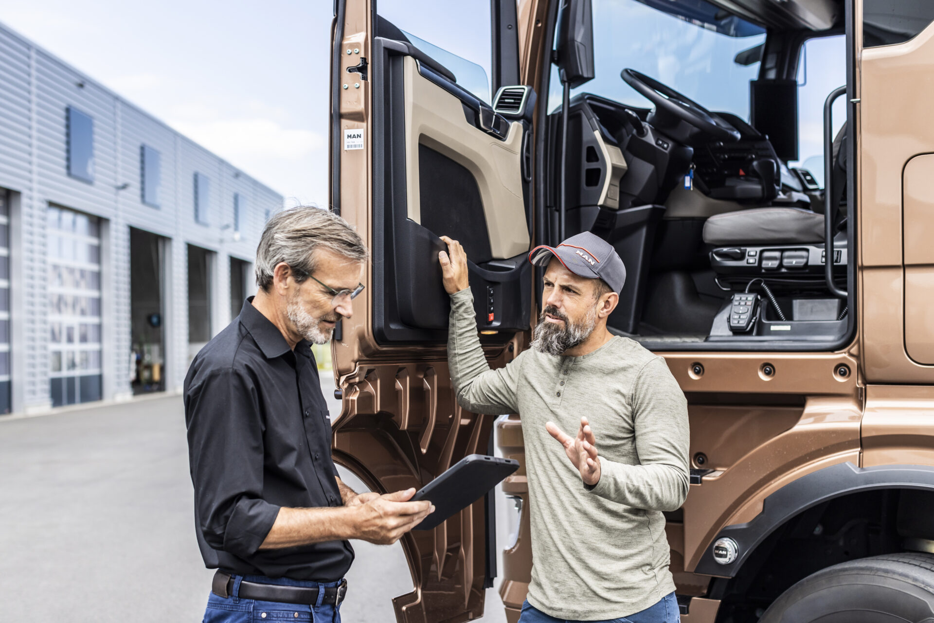MAN gör storsatsning på sitt servicenätverk i Europa. Här Man Service i tyska Schweinfurt. Foto: MAN.