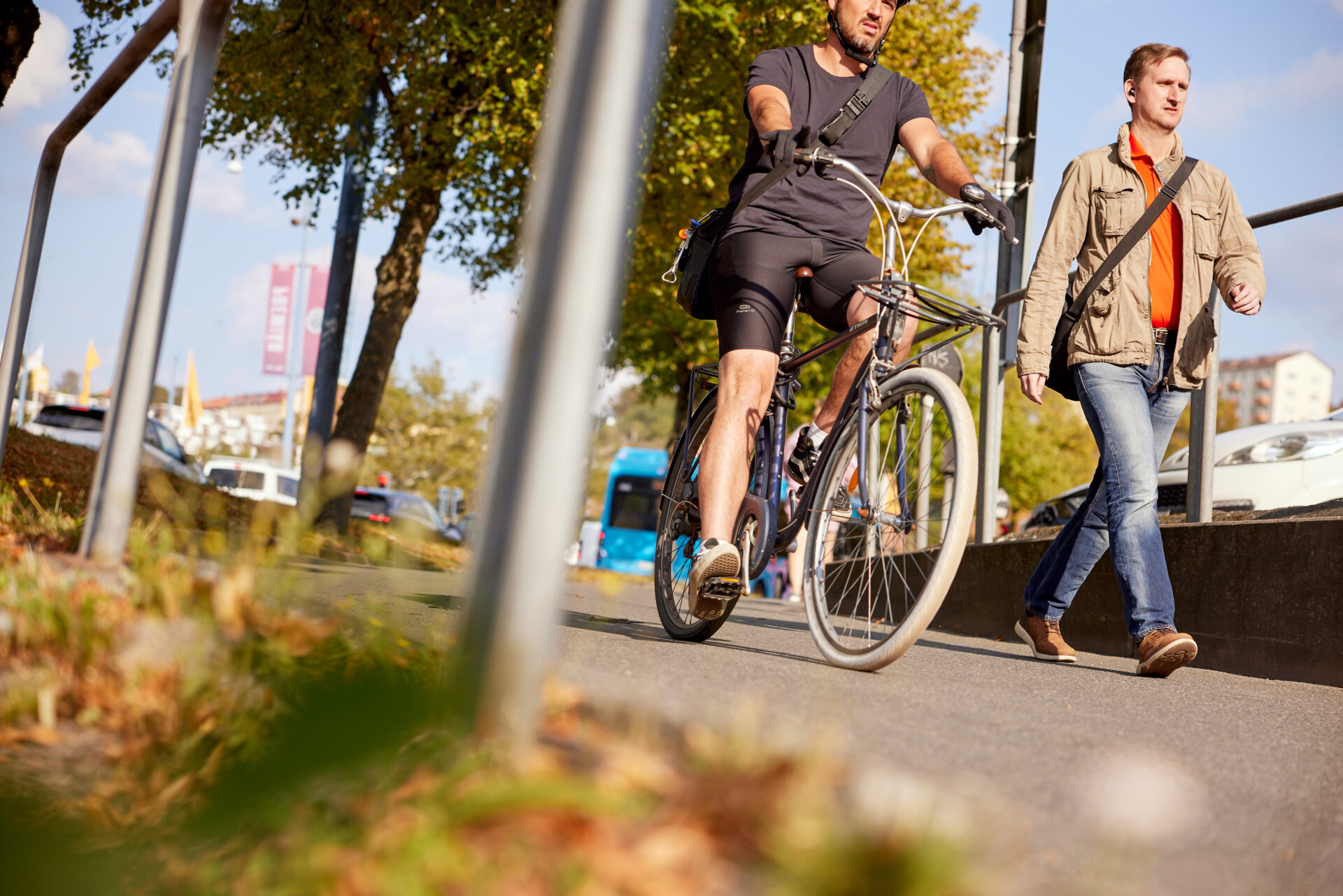  Trafiksäkerhet ses ofta som viktig, men tas lätt för given. Foto: Trivector Mobility.