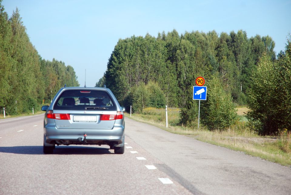 Syftet med kamerorna är att se till att människor inte dödas eller skadas i trafiken. Foto: Trafikverket.