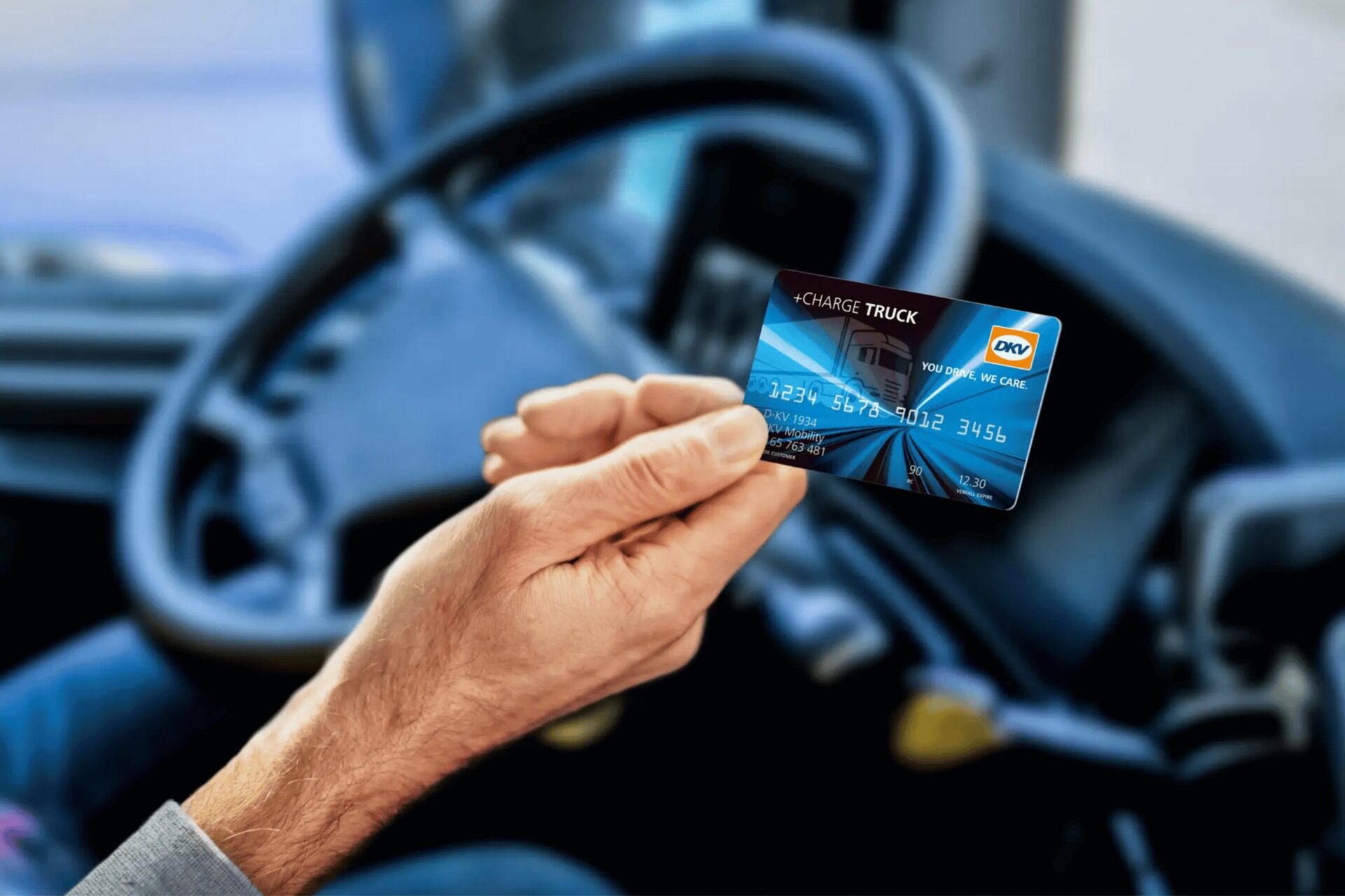  DKV Mobility lanserar laddkort för ellastbilar. Foto: DKV Mobility.